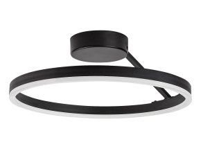 135336 cerne stropni led svitidlo isaure 400mm 24w cct