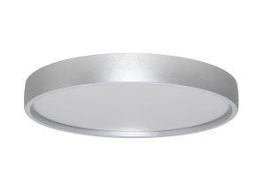 135369 stribrne stropni led svitidlo dewson 450mm 37w