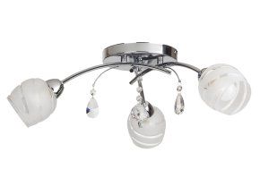 135555 chromove stropni svitidlo melissa pro zarovku 3x e14
