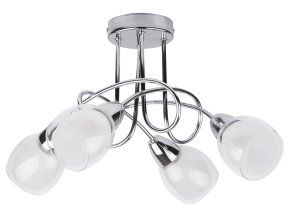 135207 chromove stropni svitidlo dave pro zarovku 4x e14