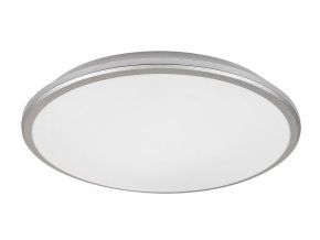 135144 stribrne stropni led svitidlo engon 270mm 18w