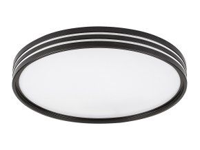 135240 cerne stropni led svitidlo epora 390mm 25w
