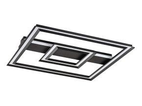 135648 cerne stropni led svitidlo sidona 485x485mm 48w
