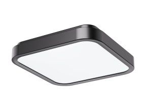 136527 cerne stropni led svitidlo samira hranate 250x250mm 18w ip44