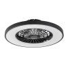 139050 1 cerne stropni led svitidlo s ventilatorem dalfon2 540mm 72w cct s do