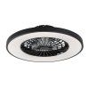 139050 2 cerne stropni led svitidlo s ventilatorem dalfon2 540mm 72w cct s do