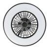 139050 7 cerne stropni led svitidlo s ventilatorem dalfon2 540mm 72w cct s do
