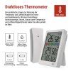 Digitales Funk-Thermometer mit Hygrometer E0558W