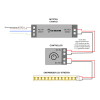 11 AT Einfarbiger LED Streifen mit Dimmer