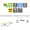 133028 biodynamicky cct led pasek 18w m 24v bez kryti ip20
