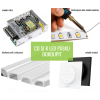 137721 2 led pasek 4 8w m 24v s krytim ip54