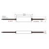 127778 2 led zdroj trafo long 24v 250w ip67