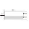 128279 1 led zdroj trafo 24v 500w ip67 slim