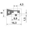 128802 7 silikonovy profil pro led pasky hranaty s1