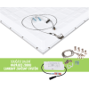 138681 3 stribrny zavesny led panel 30 x 120cm 16 35w cct premium