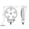 65451 8-LED-Arbeitsleuchte 18W 10-30V