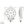 65460 8-LED-Arbeitsleuchte 24W 10-30V