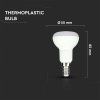 LED-Lampe 6W E14 (Lichtfarbe Warmweiß)