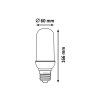 136860 5 smart led zarovka flamel s imitaci plamene 3w e27