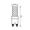 139092 2 led zarovka 4w g9