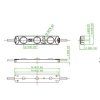 66510 2 led modul 0 72w s krytim