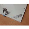 75755 5 69434 4 silberne LED-Deckenleuchte mit Federn 600 x 600 mm 40 W Premium-Lichtfarbe Warmweiß