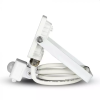 Weißer LED-Strahler 10W mit Bewegungsmelder Premium (Lichtfarbe Warmweiß)