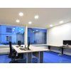 eingebaute runde LED-Panels 225x225mm