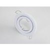 LED-Spot für Gipskartonplatten, 3 W, weiß, 12 V, neigbar (Lichtfarbe: Kaltweiß)