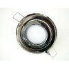 LED-Spot für Gipskartonplatten, 3 W, Graphit-Chrom, 12 V, neigbar (Lichtfarbe: Kaltweiß)