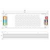 127454 4 led zdroj trafo inteli 24v 500w vnitrni