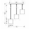 pol pl Lampe wiszaca czarna 3xE27 Candida 33 00736 72002 3