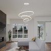 128621 2 bile zavesne led svitidlo kulate 60cm 32w