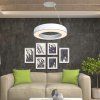 128630 3 bile zavesne led svitidlo kulate 60cm 50w stmivatelne