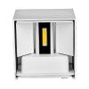 128994 5 bile fasadni led svitidlo hranate 5w ip65