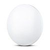 130357 10 bile led stropni svitidlo kulate 350mm 24w cct