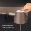 132559 5 corten led stojaci nabijeci lampa 500 1300mm 4w ip54