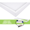 135573 1 bily prisazeny led panel s rameckem 60 x 120cm 60w premium
