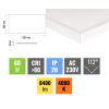 135573 bily prisazeny led panel s rameckem 60 x 120cm 60w premium