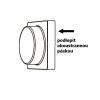 68499 4 dimled bezdratovy ovladac nastenny 1 kanalovy