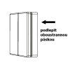 68502 5 dimled bezdratovy ovladac nastenny 2 kanalovy
