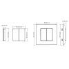 68502 6 dimled bezdratovy ovladac nastenny 2 kanalovy