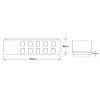 68514 4 dimled dalkovy ovladac cerny