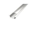 vertieft 1 weißes transparentes