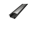 vertieft 1 schwarz transparent