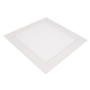 Weißes, quadratisches LED-Einbaupanel 225 x 225 mm 18 W Premium (Lichtfarbe Warmweiß)
