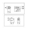 Anschlussset 124756 mit Stecker