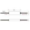 127760 2 led zdroj trafo long 12v 150w ip67