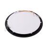 129201 2 cerny vestavny led panel kulaty 225mm 18w 24v cct