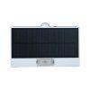 130623 3 bile led nastenne solarni svitidlo s pohybovym cidlem 3w ip65